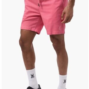 Psycho Bunny Willis Stretch Camellia Rose Pink Shorts Mens Size XL